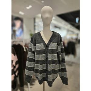 [레코브]스트라이프 브이넥 울가디건(LC41F2KC002X)