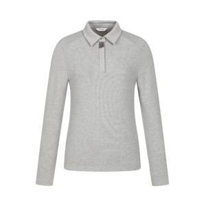 [핑]여성 잔골지 카라 긴팔 티셔츠 121E4TO251_MG_IC