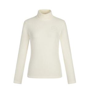 [핑]여성 융기모 반목 긴팔 이너 티셔츠 121E4TI286_IV_IC