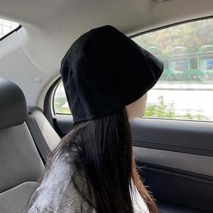 남녀공용 데일리 3컬러 무지 사선 버킷햇 벙거지