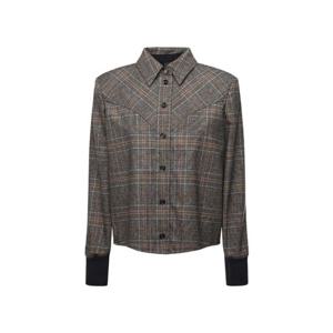 25FW Pinko Berta 셔츠 체크 106102A2ZZPIP