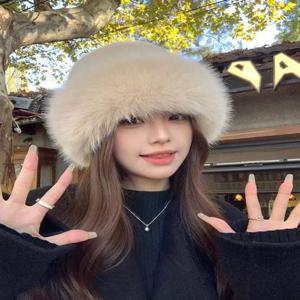 페이크퍼 버킷햇 AMA-0060