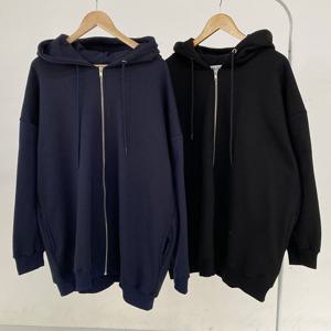 나야홍 / 빅사이즈아우터 V699L511 기모뉴넘버후드집업 RA