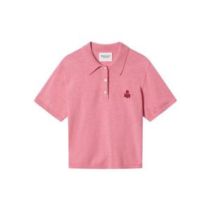 이자벨마랑에뚜왈 폴로 티셔츠 PU0849FA C1L17E BGGA Pink