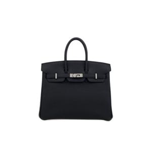 [엘러브] 에르메스 벌킨25 블랙 은장 5HH0543