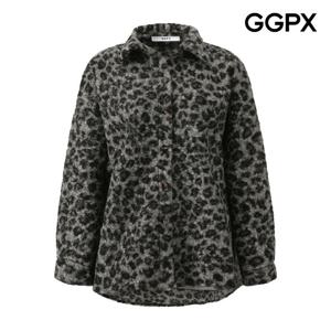 [지지피엑스]레오파드 부클 윈터 셔츠 GPBSH004F
