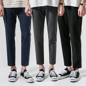 9부 구김방지 밴딩슬랙스