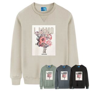 엘라모 M엘라모NO5 기모맨투맨 S~4XL 빅사이즈 남성 남자