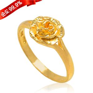 순금 반지 3.75g 24k [장미]