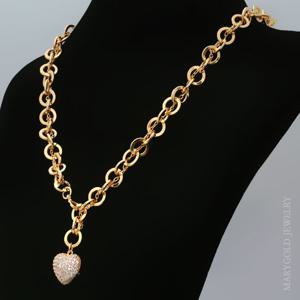 [미니아트] 럭셔리 체인 목걸이 MU101 메리골드 주얼리