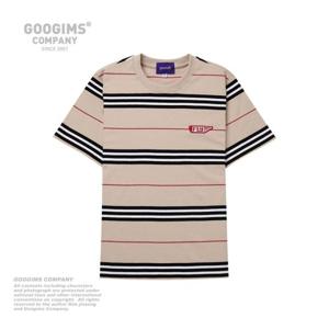 [구김스]구김스 0741_BWB 스트라이프 반팔티셔츠