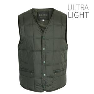 [디바옴므][디바옴므]지퍼 포켓 경량패딩 조끼