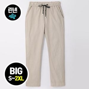 [엠엔씨][MNC] 린넨 스판 밴딩바지 (MDLP316BJ)