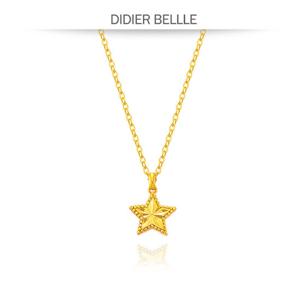 디디에벨라 순금 심플 스타 목걸이 3.75g