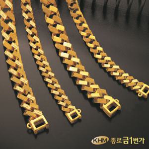 남자 순금 팔찌  아론체인 외 1종 26.25g