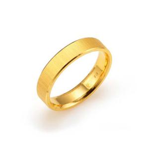 [한국금다이아몬드] 남자 순금 반지 심플 무광 민자 24K 7.5g 애끼 검지