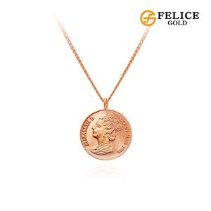 [펠리체골드] 14K 엘리자베스 목걸이