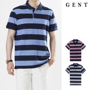 [겐트옴므]남성용 보카시 볼드 ST 반팔 폴로 셔츠_GPK9202C