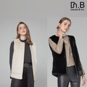 [백화점]풀스킨 휘메일 트랜디 밍크 베스트(DF1200VEBBGL)