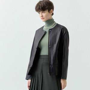 로보 이태리 램스킨 블로썸 셔링 레더재킷