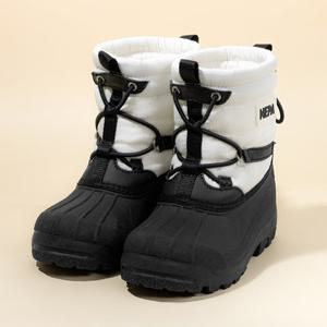 네파키즈 템퍼[180~240] 스트링 방한 패딩부츠 베이지(굽높이 3cm) KLGEC62BEG