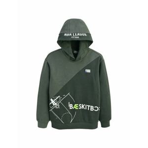 [NBA KIDS]주니어 베스킷볼 라인 컬러블록 후드티셔츠 K214TH020P