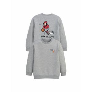 [NBA KIDS]주니어 느바 캐릭터 기모 맨투맨 K214TS050P