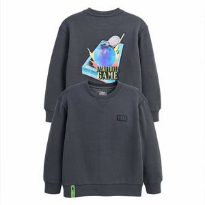 [NBA KIDS]주니어 포토 프린트 기모 맨투맨 K214TS040P