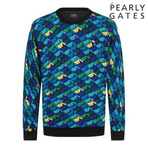 파리게이츠 (511C4SR105) 남성 컬러 바니 자카드 방풍 스웨터