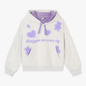 [신디키즈]러블리 본딩후드 맨투맨 CIMH23D1Z