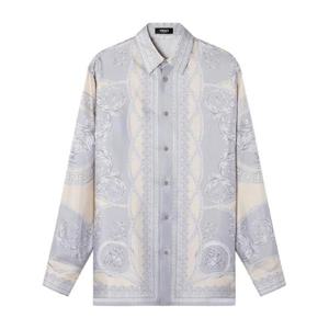 25 FW 베르사체 라 쿠프 데 듀 실크 셔츠 10194381A11391 TP435965424