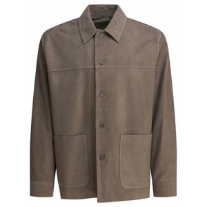 [VINCE] 라프리마 남성 스웨이드 레더 자켓 M10444057A 280PTY Grey /3