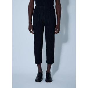 25 FW Homme Plisse Issey Miyake 남성 플리츠 팬츠  hmp0161018blk