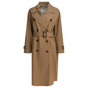 막스마라 더 큐브 트렌치 코트 2529026034FIORITO001 BROWN