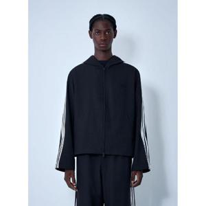 25 FW 요지야마모토 남성 U 와이어 모티프 후드티셔츠 yyy0162016blk