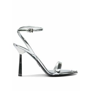 [PRADA] 라프리마 여성 레더 샌들 100 mm 1X923M 3AU1F0118 F D100 실버 /3