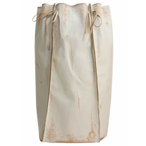 [PRADA] 라프리마 여성 레더 스커트 51928 18DDF0009 S OOO 화이트 /3