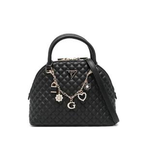 25 FW 게스 퀼팅 참 토트 백 HWEG8679050BLA TP442867129