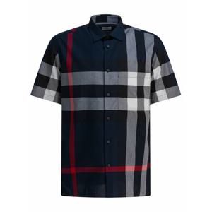 [BURBERRY] 라프리마 남성 체크 코튼 셔츠 8079592 Blue /3