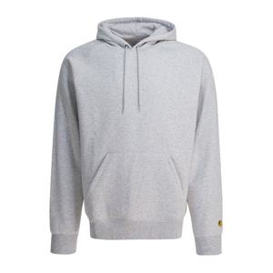 칼하트윕 체이스 로고 레귤러 후드 티셔츠 I03366100JXX03 GREY