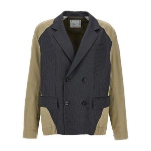 SACAI Doeskin Mix jacket 2503630M015