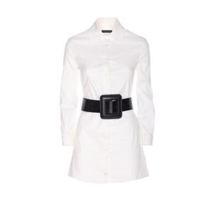 발렌시아가 원피스 850625TSM19 9000 WHITE