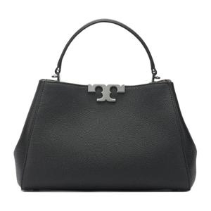 토리버치 메탈 로고 스트럭처 토트백 177217001 BLACK