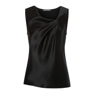 25 FW 알베르타페레티 개더 새틴 민소매 블라우스 AEF242M08085119 TP432288359