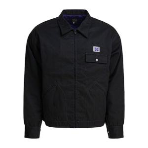 니들스 로고 패치 PE/C 트윌 라이트웨이트 재킷 RW211C BLACK