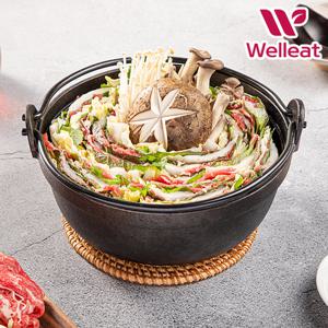 [웰리트]혼자즐기는 미니 밀푀유나베 밀키트 750g(1~2인분)