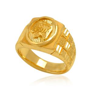 남자 순금 반지 11.25g [원형컷 호랑이]