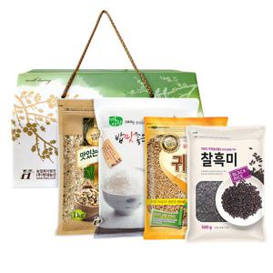 웰빙 혼합곡 4종 선물세트