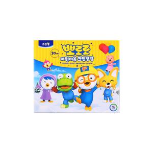 크린랩 위생 장갑 뽀로로 30매 어린이 일회용 작은손 미니