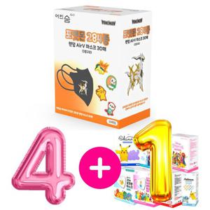 어린숨 포켓몬 마스크 새부리형 포켓몬스터 30종 30매